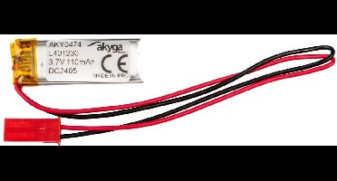 Akyga LP401230 Accupack Batterijgrootte: Speciaal LiPo 3.7 V 110 mAh