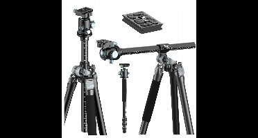 Ulanzi MT-59 Statief & Monopod Aluminium 176cm met Balhoofd