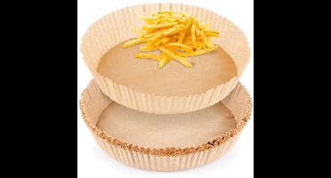 Airfryer Bakpapier Set a 50 Stuks - Rond - 20 cm