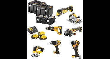 DeWALT DCK706P3T Accu combiset 7-delig 18V XR 5.0Ah in TSTAK