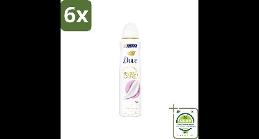 Dove Deodorant Spray - Soft Feel - 150 ml - Voordeelverpakking - 6 stuks - Dove deodorant - Antitranspirant