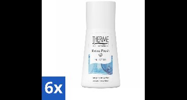 Therme - Extra Fresh 48H Spray - Anti-transpirant - Beschermend - 75ml - Voordeelverpakking - 6 stuks