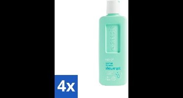 4 x Seepje - Douchegel - Hydraterend & Verfrissend - Eikenmos en Neroli - 300 ml - Douchegel - Hydraterend - Verfrissend - Eikenmos - Neroli