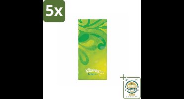 5 x Kleenex – Balsam – Zakdoekjes – 8 stuks per verpakking - Grootverpakking - Balsam Zakdoekjes - Verkoudheid - Griep - Neusbescherming - Huidbescherming