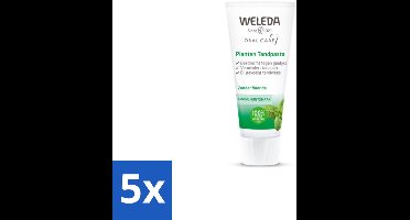 WELEDA - Planten tandpasta - 75 ml - Bulkverpakking - 5 stuks
