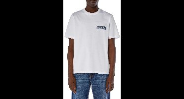 Diesel T Adjust K12 T-shirt Met Korte Mouwen Wit M Man