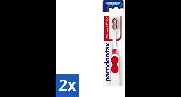 2 x Parodontax - Tandenborstel - Dagelijkse Reiniging - Voor Gezond Tandvlees - 1 tandenborstel - Tandborstel - Tandvleesgezondheid - Tandplak Verwijderen - Mondhygiëne - Tandenborstel Voor Gevoelig Tandvlees