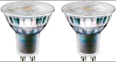 LED line LED Spot GU10 - 5.5W (vervangt 40W) - 550lm - Ø50mm - 230V - Dimbaar - Energiezuinig - 2 stuks