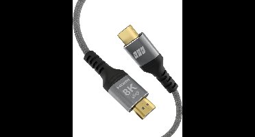 EFB Elektronik HDMI-21-00001 HDMI kabel 0,5 m HDMI Type A (Standaard) Zwart, Grijs