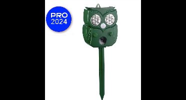 Kattenverjager Op Zonneenergie - Kattenschrik - Marterverjager - Dierenverjager - Ultrasone - Katten Verjager Voor De Tuin - Katten Afweermiddel