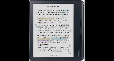 Kobo Libra Colour - E-reader - 7 inch kleurenscherm - 32GB - Luisterboeken - Zwart