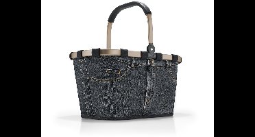 Reisenthel Carrybag Boodschappenmand - 22L - Frame Jeans Dark Grey Grijs
