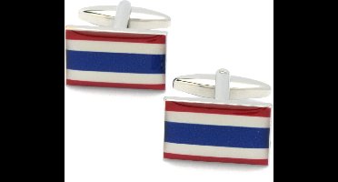 Manchetknopen - Thaise Vlag Thailand