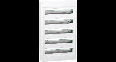 Schneider Electric PrismaSeT XS lege groepenkast zonder deur 5-rijen 24 modules 550x900mm (LVSXT524)