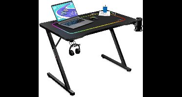 Huzaro - Hero 1.8 Zwart - Gaming Bureau - Staal, MDF