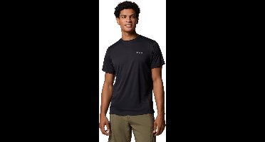 Columbia Zero Rules™ Light SS Crew Heren Outdoorshirt - Black