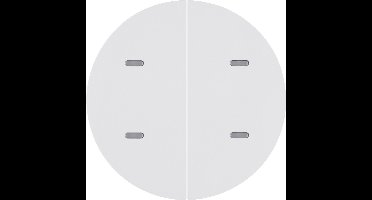 Hager 80162869 BER DRUKKNOP OPZETMOD.2V R PW