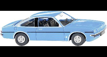 Wiking Opel Manta B Auto - Lichtblauwe H0 modelauto voor verzamelaars