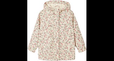 Vertbaudet Bedrukte meisjesregenjas met capuchon