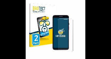 BROTECT - Screenprotector voor Honeywell CT37 - Folie Beschermfolie transparant 2 Stuks