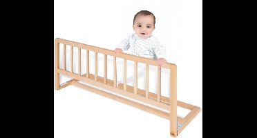 ApexArte® Bedhekje Baby - Bedrand Kinderen 90 cm - Bedrek Peuter - Bruin