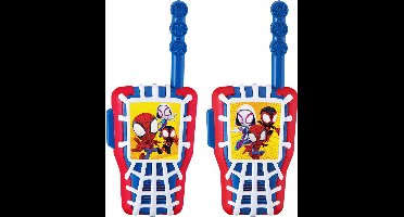 Spidey & friends - walkie talkie set voor kinderen - eenvoudige bediening - werkt op batterijen