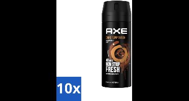 Axe - Deodorant - Spray - Dark Temptation - 48h - 150ml x 10