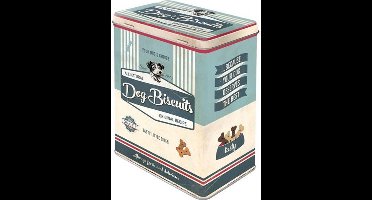 Tin box L - Dog biscuits
