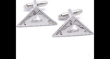 Manchetknopen - Geodriehoek Geodriehoeken