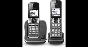 Panasonic KX-TGD312NLG - Duo DECT telefoon - Grijs