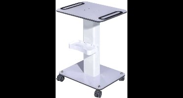 Tafel - Tafeltrolley - Roltafel - Kar Beauty Wiel - Multifunctionele Trolley - 5.3 kg - Wit