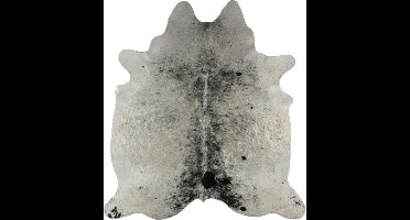 Back2Nature Vloerkleed koeienhuid spikkel zwart