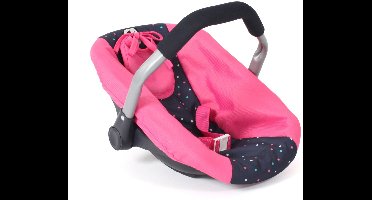 Bayer Chic 2000 poppenautozitje confetti pink - poppenaccessoire.