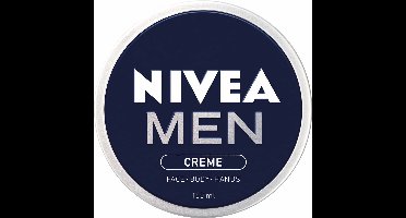 NIVEA Men Crème Blik - 3 x 150 ml - Voordeelverpakking