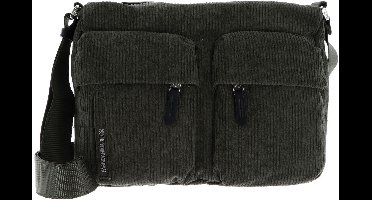 MANDARINA DUCK schoudertas Hunter Velvet Crossover Pirite donkergroen