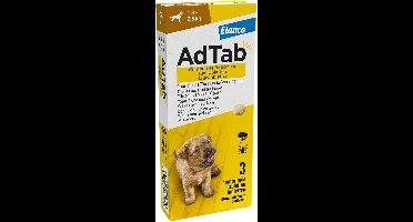 AdTab Hond - 900 mg - 22-45 kg - 2 x 3 tabletten