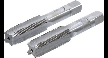 BGS Kraan M18 x 1,5 voor- en aftaktap, 2 st. - 1900-M18X1,5-B