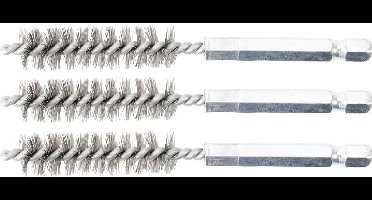 BGS staalborstel 12 mm aandrijving buitenzeskant 6,3 mm (1/4"...