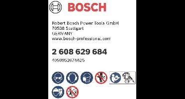 Bosch PRO T-sleuffrees 13,5 x Ø 8,6 schacht 8 mm - 2608629684