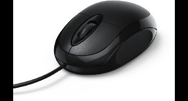 Hama Optische Muis Met 3 Knoppen MC-100 Met Kabel Zwart
