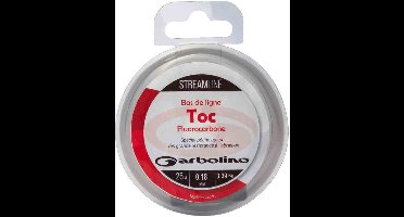 Garbolino Stream Bl Flurocarbon 25 M Rood 0.160 mm