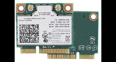 WLAN-netwerkkaart voor laptops met Bluetooth 4.0 – Draadloze WIFI-kaart met Mini PCI E-interface