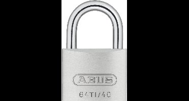 Abus 64ti/40 Kabelslot 2 Eenheden Zilver