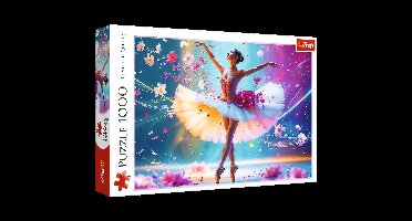 Trefl legpuzzel Dansende Ballerina 1000 stukjes kleurrijk puzzelplezier.