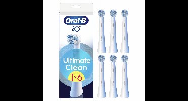 Oral-B Opzetborstels iO Ultimate Clean Wit - 3 x 6 stuks - Voordeelverpakking