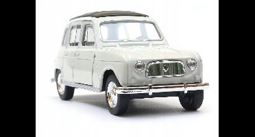 Welly Renault 4 Metaal Modelauto Schaal 1:34 Wit