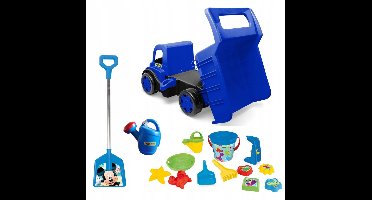Wader Kiepwagen met Zandset - Blauw, 55cm