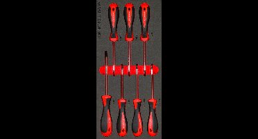 Schroevendraaierset Torx foam tray 7 delig MW Tools