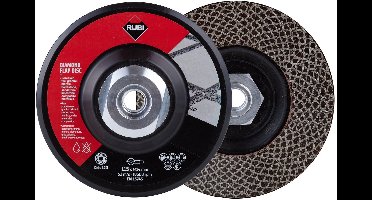 Rubi Flap Disc Diamant Lamellenschijf 125 mm Korrel 100/120