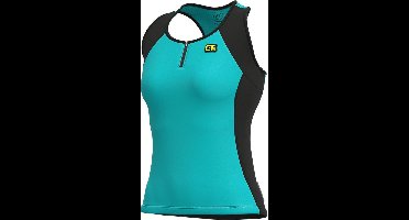 Ale Lady Top Solid Color Block - Turquoise - XXL - Valt klein